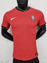 Portugal  home  Player   1:1 Quality Soccer Jersey  24-25