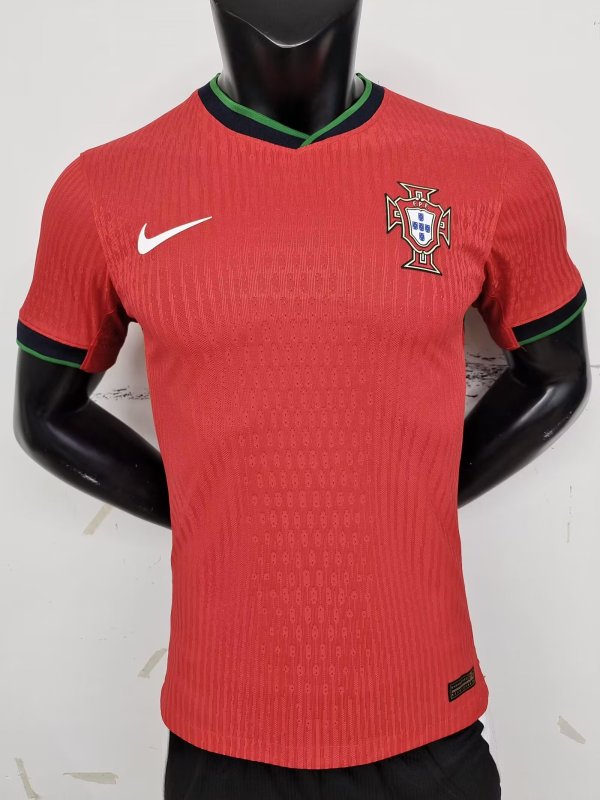 Portugal  home  Player   1:1 Quality Soccer Jersey  24-25