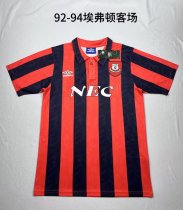 Retro Everton away 1:1 Quality Soccer Jersey  1992-1994