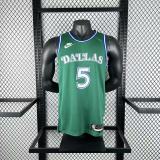Dallas Mavericks  Retro Green  #5 RUSSELL   1:1 Quality NBA  Season Jerseys   2026