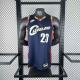 New York Knicks Black #23 JAMES NBA Jerseys  25-26
