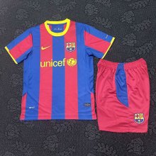 Retro Barcelona  Home  kits suit 1:1 Quality Soccer Jersey 2010-2011
