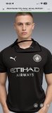 Manchester City third away   fans 1:1 Quality Soccer Jersey   25-26