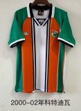Retro Cote dIvoire home fans 1:1 Quality Soccer Jersey  2000-2002