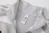 Real Madrid   Grey Jacket  Tracksuit  1:1  25-26