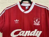 Retro Liverpool home 1:1 Quality Soccer Jersey  1988-1989