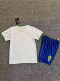 Brazil Special Edition Kids 1:1 Quality Soccer Jersey 25-26