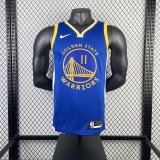 Golden State Warriors  V-neck blue #11 THOMPSON 1:1 Quality NBA Season Jerseys 2023