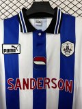 Retro Sheffield Wednesday Home Fans 1:1 Quality Soccer Jersey 1998