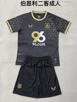 Burnley Third Away Fans   (kids and man ) 1:1 Quality Soccer Jersey  25-26