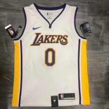 Los Angeles Lakers White V-neck  #0 YOUNG 1:1 Quality NBA Season Jerseys