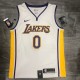 Los Angeles Lakers White V-neck  #0 YOUNG 1:1 Quality NBA Season Jerseys