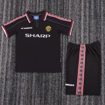 Retro Manchester United away kids  1998-1999