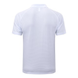 Real Madrid  Polo Fans White 1:1 Quality Soccer Jersey  25-26