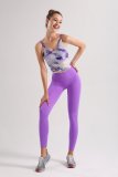 yoga clothes  Impression Blue Print Set