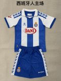 Espanyol Home  Fans  (Kids and Man ) 1:1 Quality Soccer Jersey  25-26