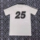 Adidas Clover #25 T-shirt  White Fans 1:1 Quality Soccer Jersey  25-26