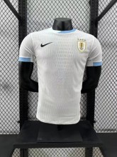 Uruguay away Player  1:1 Quality Soccer Jersey   24-25