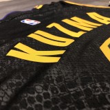 Los Angeles Lakers Black Mamba Great Snake Edition #0 KUZMA 1:1 Quality NBA Season Jerseys