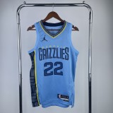 Memphis Grizzlies City Edition Blue  #22 BANE 1:1 Quality NBA Jerseys 2023