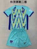 Portsmouth third away  kids  1:1 Quality Soccer Jersey   24-25