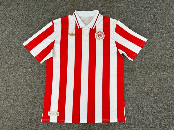 Olympiacos  100 year anniversary edition fans  1:1 Quality Soccer Jersey   25-26