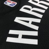 Brooklyn Nets Black #12 HARRIS 1:1 Quality NBA  Season Jerseys 75 Year