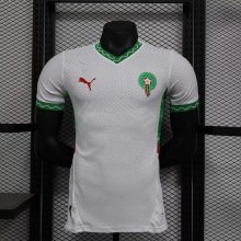 Morocco away Player  1:1 Quality Soccer Jersey  25-26