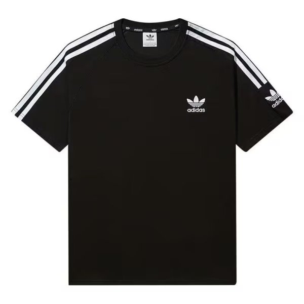 Adidas Clover T-shirt  Black Fans 1:1 Quality Soccer Jersey  26-27