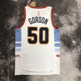 Denver Nuggets  City Edition White  #50 GORDON 1:1 Quality NBA  Season Jerseys 2023