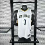 New Orleans Pelicans White #3 POOLE 1:1 Quality NBA  Season Jerseys 2026