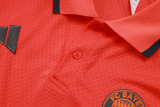 Bayern Munich Polo Fans  Red 1:1 Quality Soccer Jersey  25-26