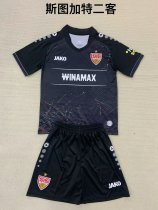 Stuttgart third away kids 1:1 Quality Soccer Jersey   24-25