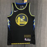 Golden State Warriors Black City Edition #3 POOLE 1:1 Quality NBA Season Jerseys  2022