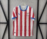 Paraguay Home  Player 1:1 Quality Soccer Jersey 26-27 (2026)