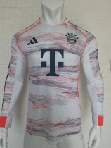 Bayern Munich Away Long Sleeves Player 1:1  Quality Soccer Jersey  25-26