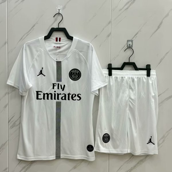 Retro PSG Paris Kits Suit  Away 1:1 Quality Soccer Jersey 2018-2019