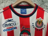 Retro Chivas Home Long sleeve 1:1 Quality Soccer Jersey  2002-2003