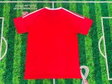 Adidas Clover T-shirt  Red Fans 1:1 Quality Soccer Jersey  25-26
