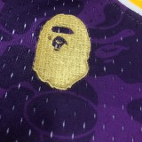 Los Angeles Lakers BAPE×M&N Purple #93  BAPE 1:1 Quality NBA  Season Jerseys