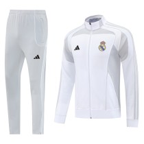 Real Madrid White Jacket  Tracksuit  1:1  25-26