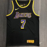 Retro Los Angeles Lakers Black Reward Edition #7 ANTHONY 1:1 Quality NBA Season Jerseys 2021