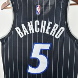 Orlando Magic Black Blue #5 BANCHERO 1:1 Quality NBA  Season Jerseys 2026