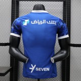 Al Hilal SFC home  Player 1:1 Quality Soccer Jersey   24-25