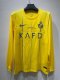 Al-Nassr FC home Long Sleeve  Fans 1:1 Quality Soccer Jersey    23-24