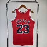 Chicago Bulls Red #23 JORDAN 1:1 Quality NBA  Season Jerseys  1998