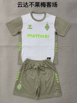 Bremen Away Fans  (Kids and Man)  1:1 Quality Soccer Jersey  25-26