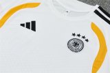 Germany Training  Fans Kits White (Kids And Man ) 1:1 Quality Soccer Jersey 26-27 (2026)