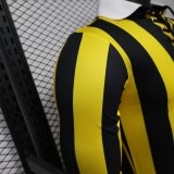 Al Hilal Saudi  Yellow Long Sleeve Player 1:1 Quality Soccer Jersey  26-27