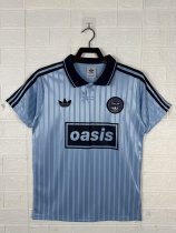 Adidas Clover T-shirt  Blue Fans 1:1 Quality Soccer Jersey  25-26